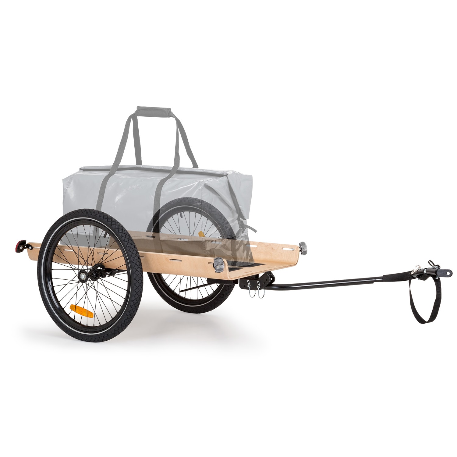 KLARFIT Companion Travel L, nákladný príves, 40 kg, príves na bicykel, ručný vozík, 16 1 KLARFIT Companion Travel L, nákladný príves, 40 kg, príves na bicykel, ručný vozík, 16
