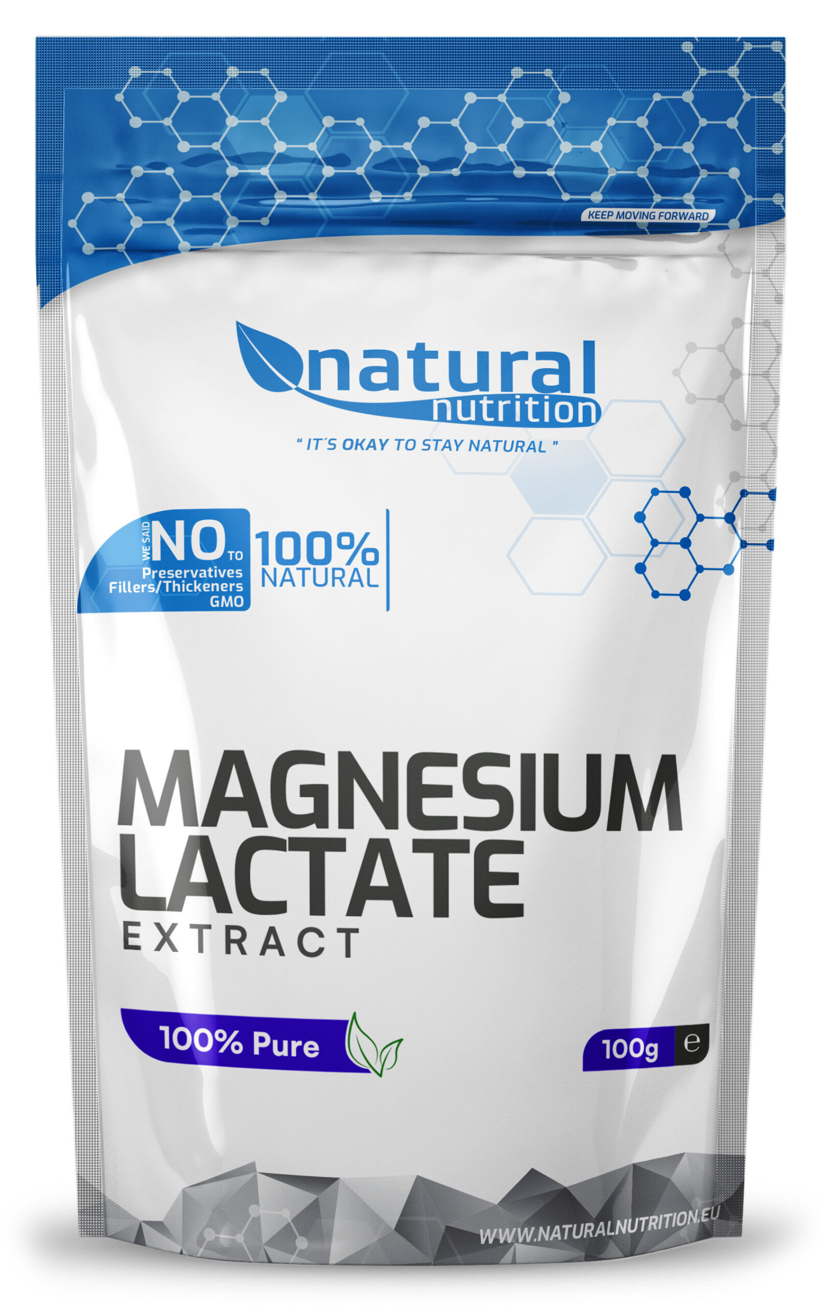 Magnézium laktát - laktát horečnatý prášok 100g 1 Magnézium laktát - laktát horečnatý prášok 100g